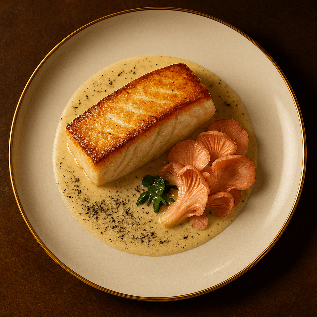 Barely Touched Halibut