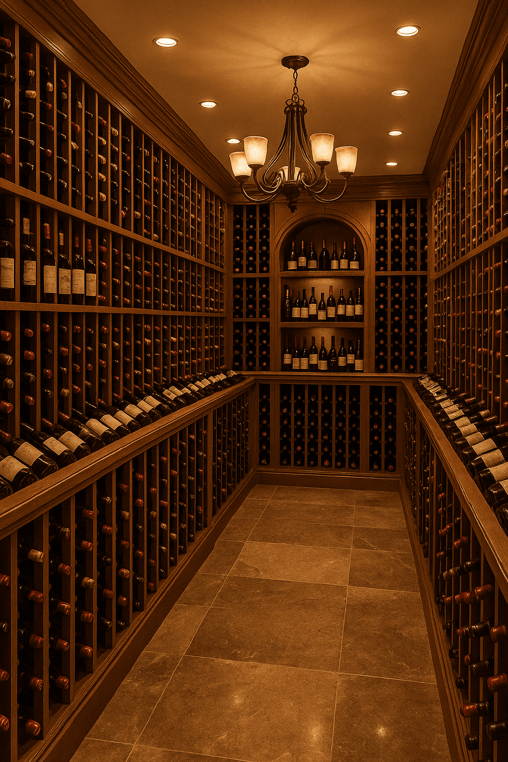 Wine Cellar at Skimpy Scampi