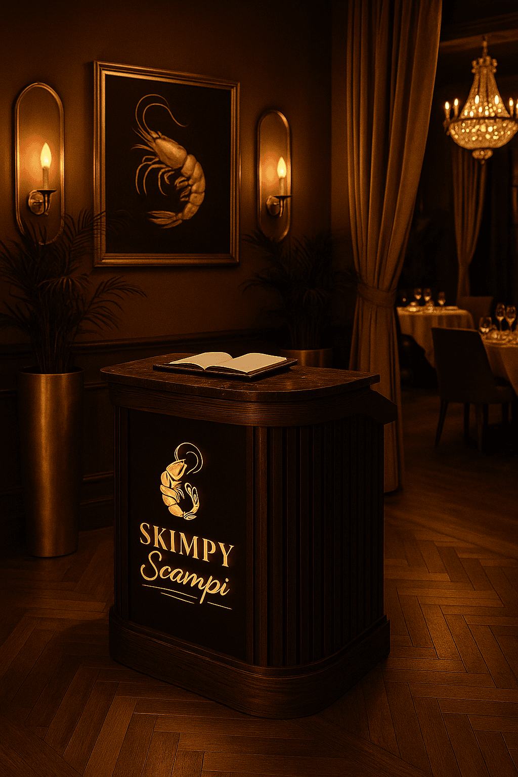 Check-in Experience at Skimpy Scampi