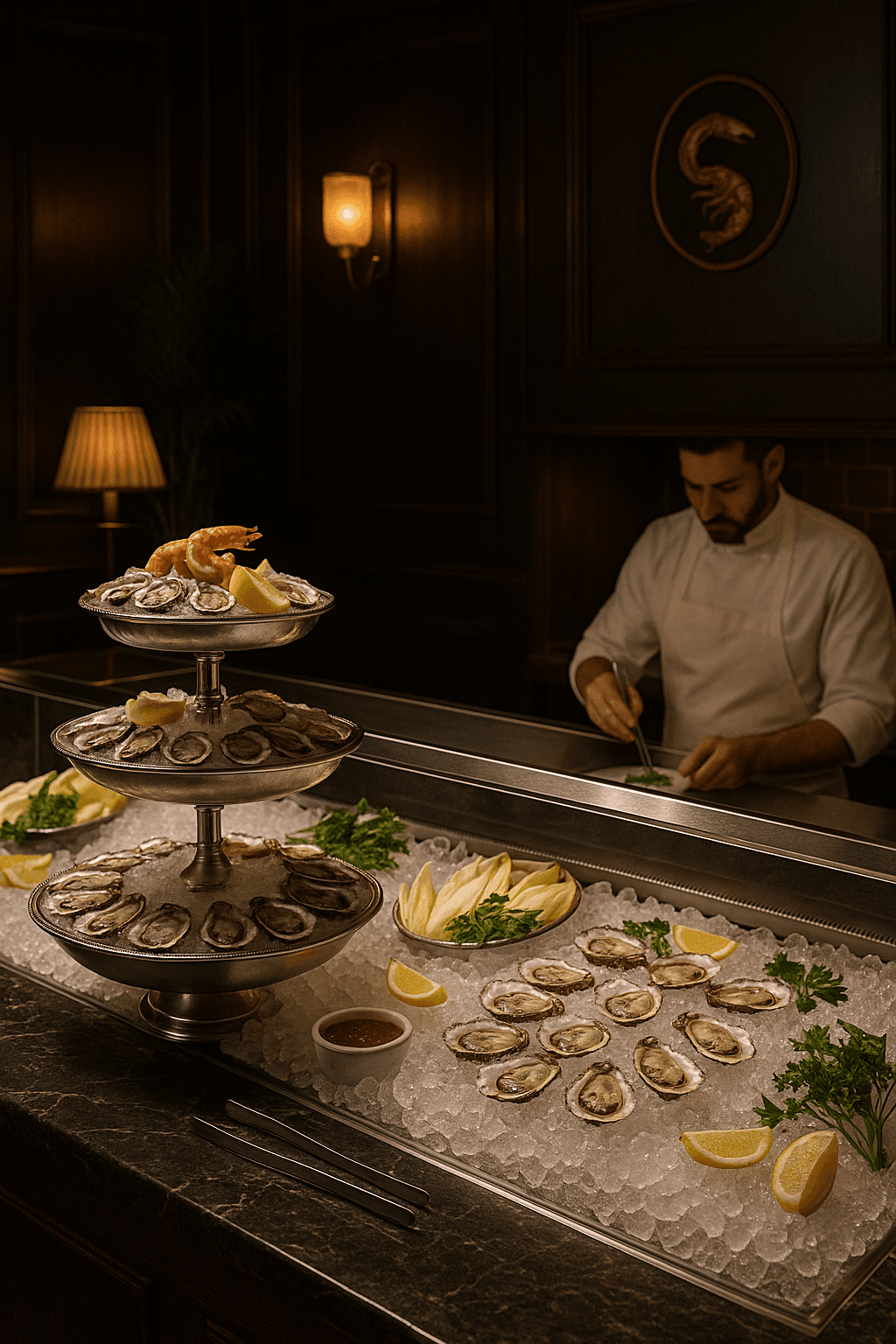 Raw Bar at Skimpy Scampi